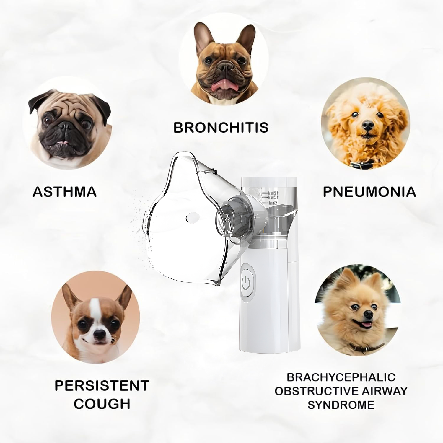 Pet Portable Nebulizer Machine - Medical Lab Machines avis et prix