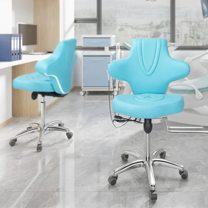 Height Adjustable Leather Sadd - Medical Lab Chair avis et prix