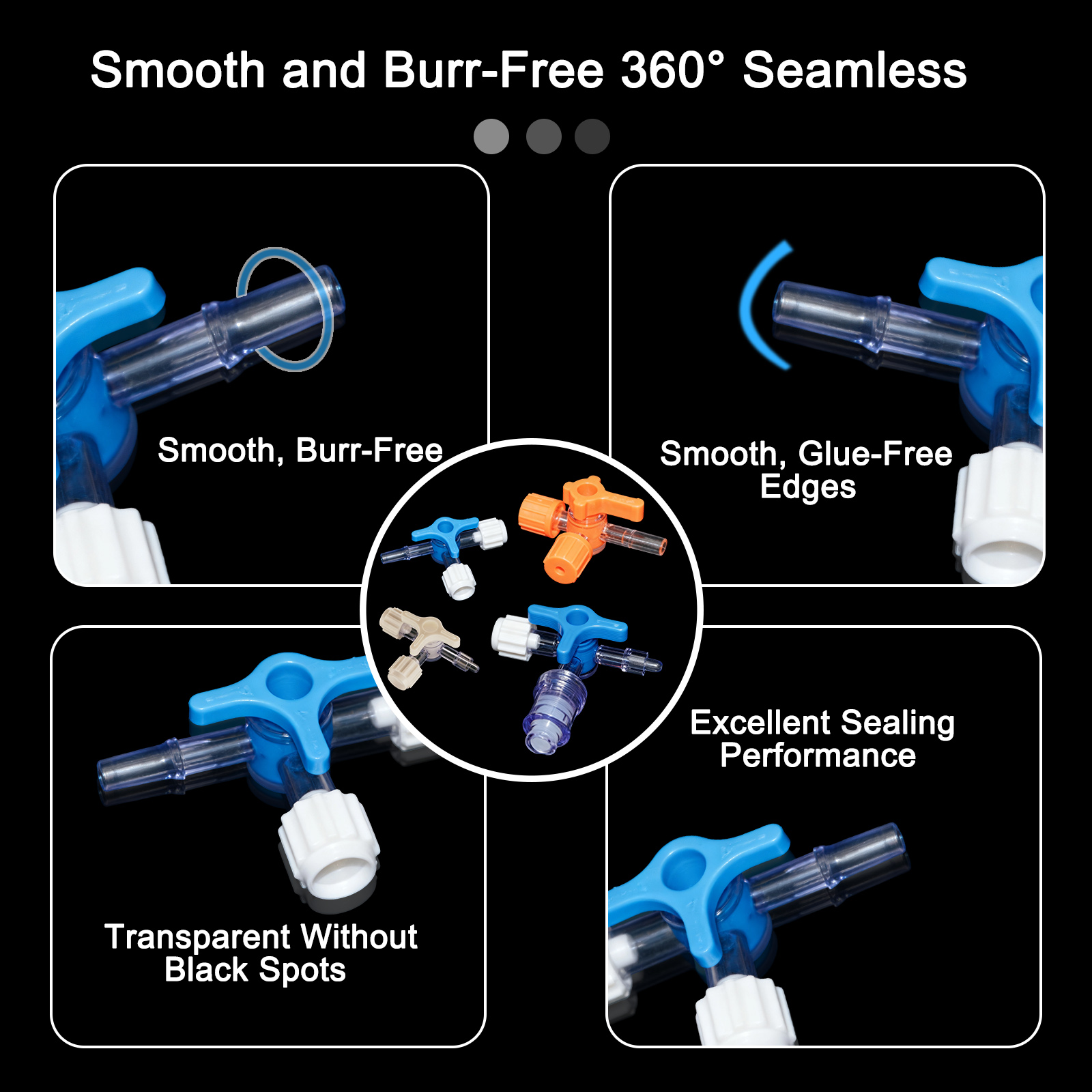 200pcs 2-way Stopcocks for Lue - Medical Lab Usa avis et prix