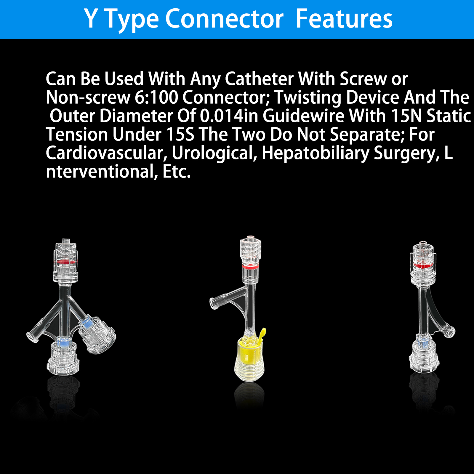 50-Piece Y-Connector Set for R - Medical Lab Usa avis et prix