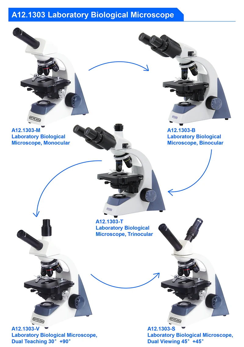 OPTO-EDU A12.1303-B 40x~1000x  - Medical Lab Usa avis et prix