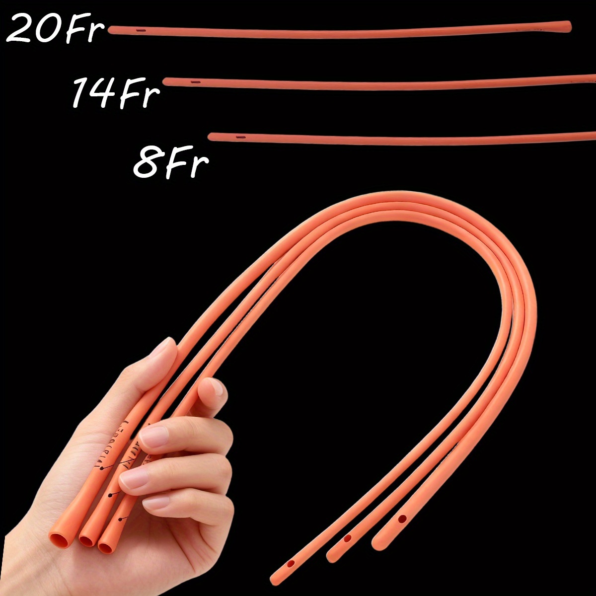 8Fr/14Fr/20Fr Red Latex Medica - Medical Health Lab avis et prix