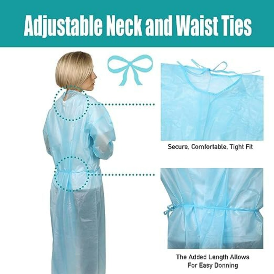 Pcs Disposable PPE Isolation M - Medical Lab Usa avis et prix
