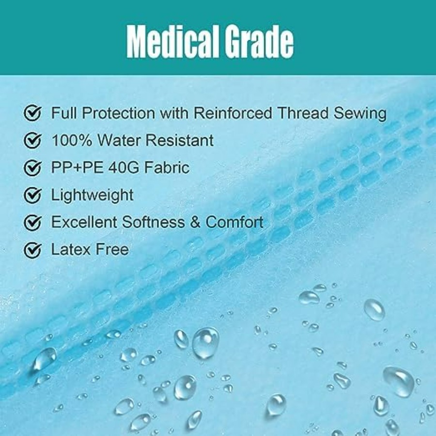 Pcs Disposable PPE Isolation M - Medical Lab Usa avis et prix